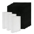 Stylish GasSaf HEPA Filter Replacement for Honeywell HPA300, 3 HEPA Replacement Filters R + 6 Carbon Pre-Filters A , for Honeywell HPA300VP, HPA304, HPA5300, HPA835 Series