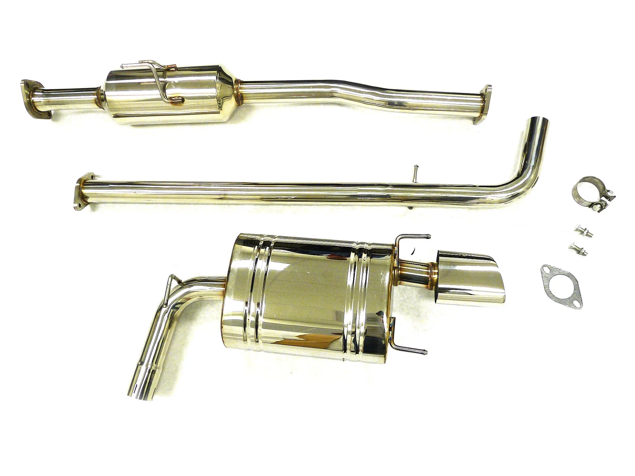 Stainless Catback Exhaust Fits 2007-2011 Toyota Camry 4Cyl. By OBX-RS - Exclusive Design