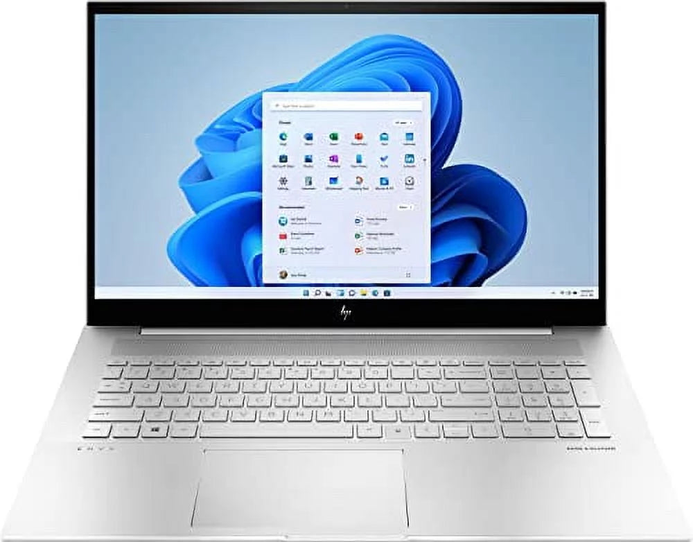 Stylish 2022 Envy Laptop 17.3" FHD IPS Touchscreen 11th i7-1165G7 Iris Xe Graphics 20GB DDR4 1TB SSD WiFi 6 Fullsize Backlit Keyboard w/ Numpad and FP Reader Win 10 Pro w/32GB USB