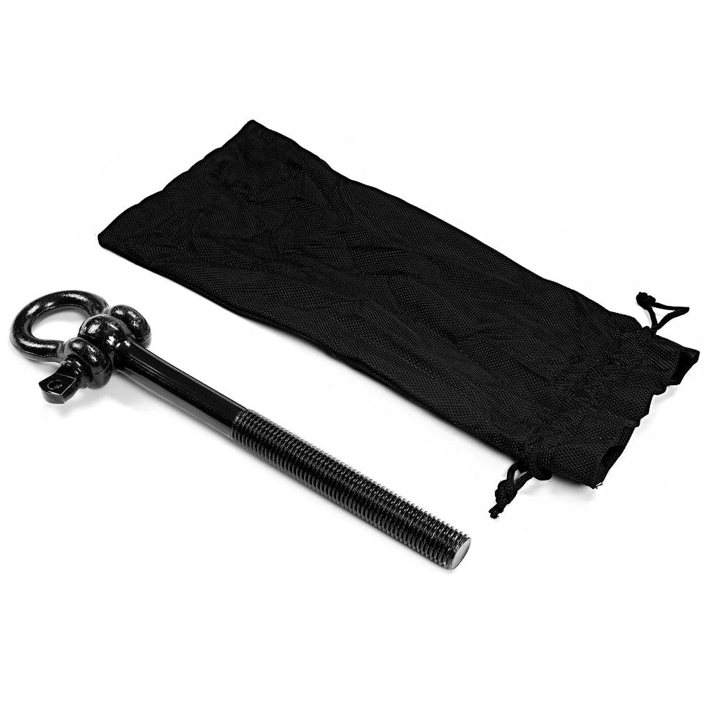 Kojem Steel Tow Hook Trailer Hitch Front Or Rear Trunk Hook for 2014-2023 Chevy Corvette C7 C8 GS Z06 ZR1 Replaces 15234068 Black
