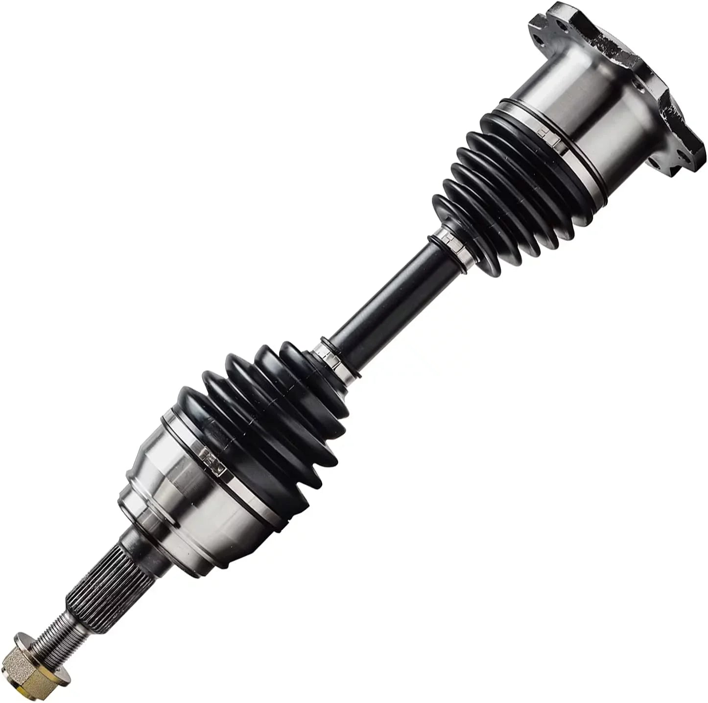 Detroit Axle - 4WD Front CV Axle Shafts Replacement for Chevy GMC K1500 K2500 Pickup Tahoe Yukon Fits select: 1999-2000 CHEVROLET SILVERADO C1500, 2005-2006 CHEVROLET SILVERADO K1500 - Exclusive Design