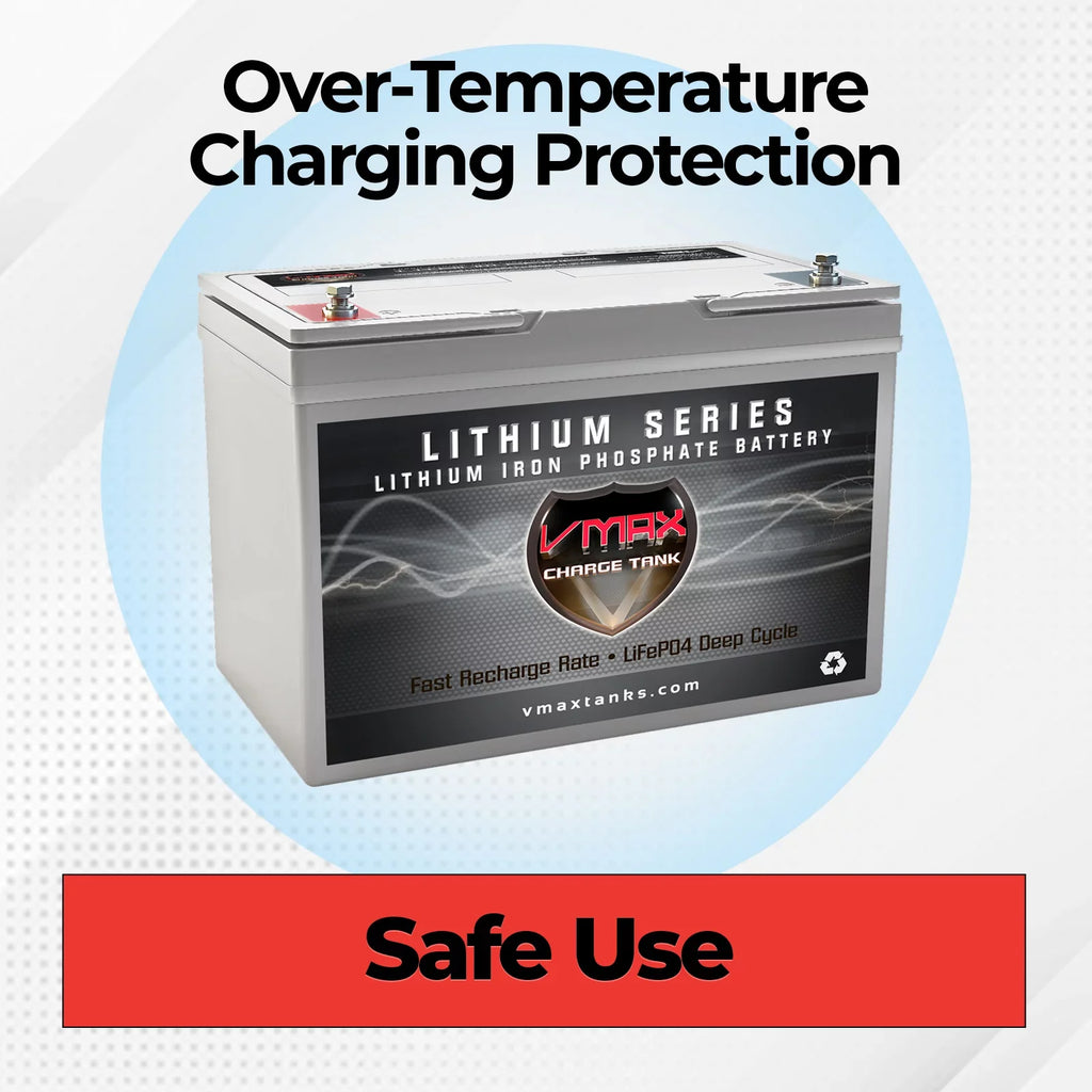 VMAX LFP22-1255 Nominal Voltage 12.8V 55Ah Lithium Deep Cycle Marine Battery Compatible with Minn Kota Terrova 55 Nominal Voltage 12.8V 50LB Trolling Motor LiFePO4 BMS