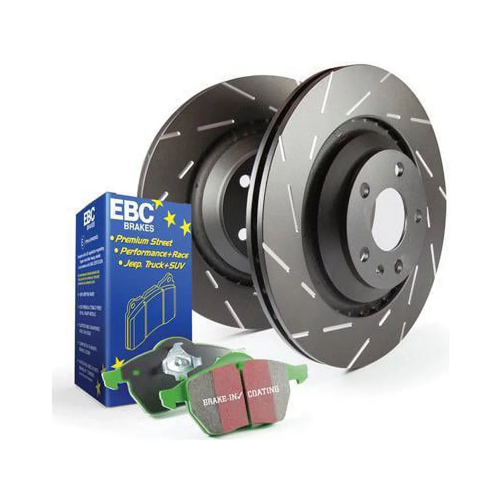 Stylish EBC Brakes S2KR2314 S2 Kits Greentuff 2000 and USR Rotors Fits 02-03 Cooper