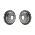 Rear Coated Disc Brake Rotors Pair For Ford Edge Mazda CX-7 Lincoln MKX KG-100587 - Exclusive Design