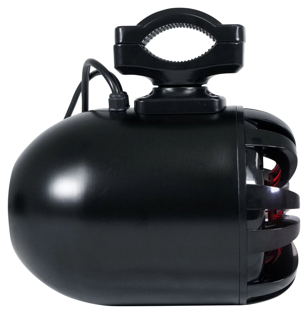 (2) Memphis Audio RZR65FE Pods+LED Tower Speakers+Amp For 2014+ Polaris RZR - Exclusive Design