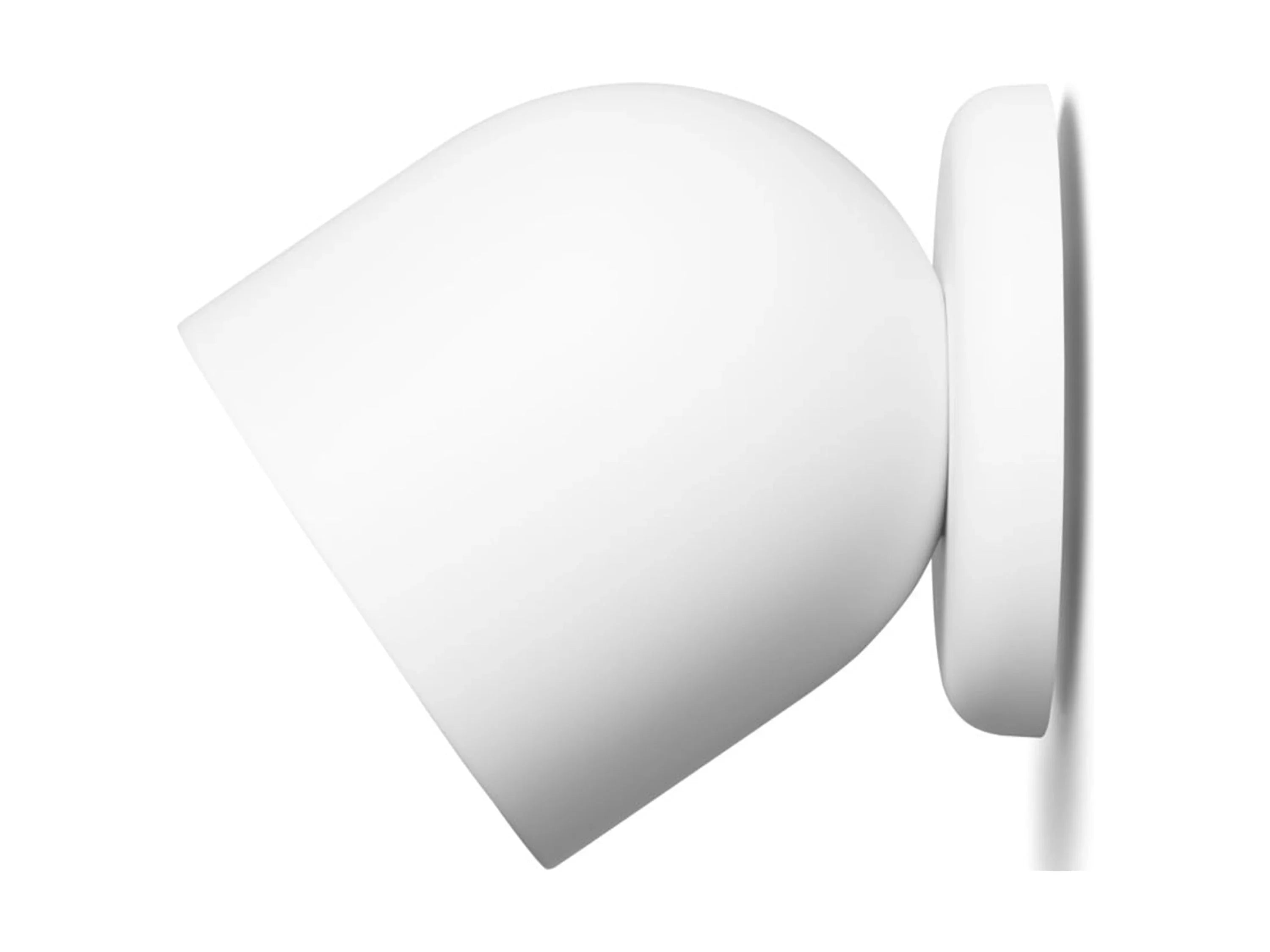 Stylish Nest Camera (outdoor or indoor, battery) 1pk White