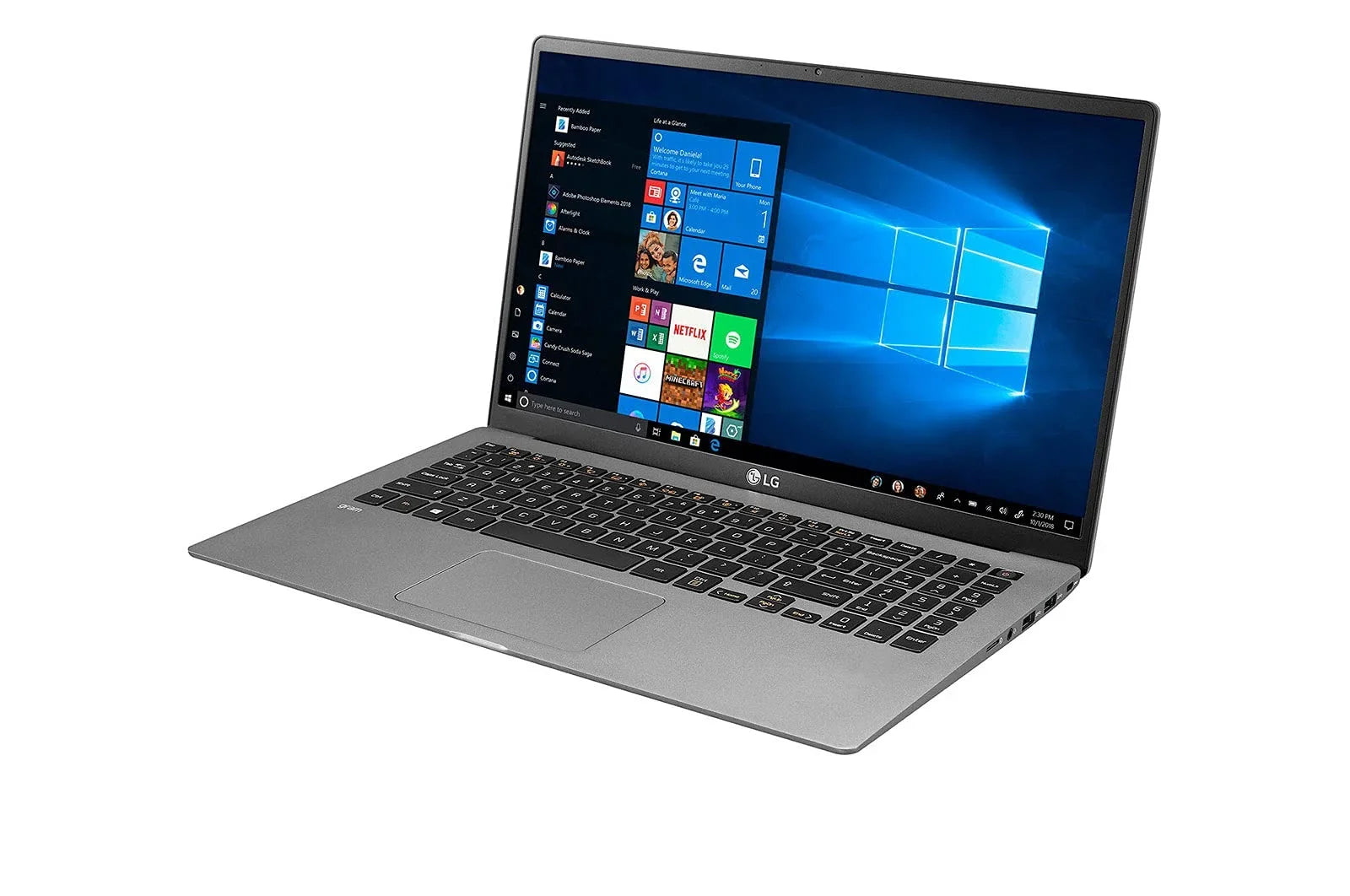 LG 2022 Gram Ultralight Laptop - Full Day Battery - 15.6" FHD IPS - 11th i5-1135G7-16GB LPDDR4-1TB (512x2) NVMe SSD - Iris Xe Graphics - Backlit Keyboard RJ-45 Win 10 w/RATZK 32GB USB - Exclusive Design