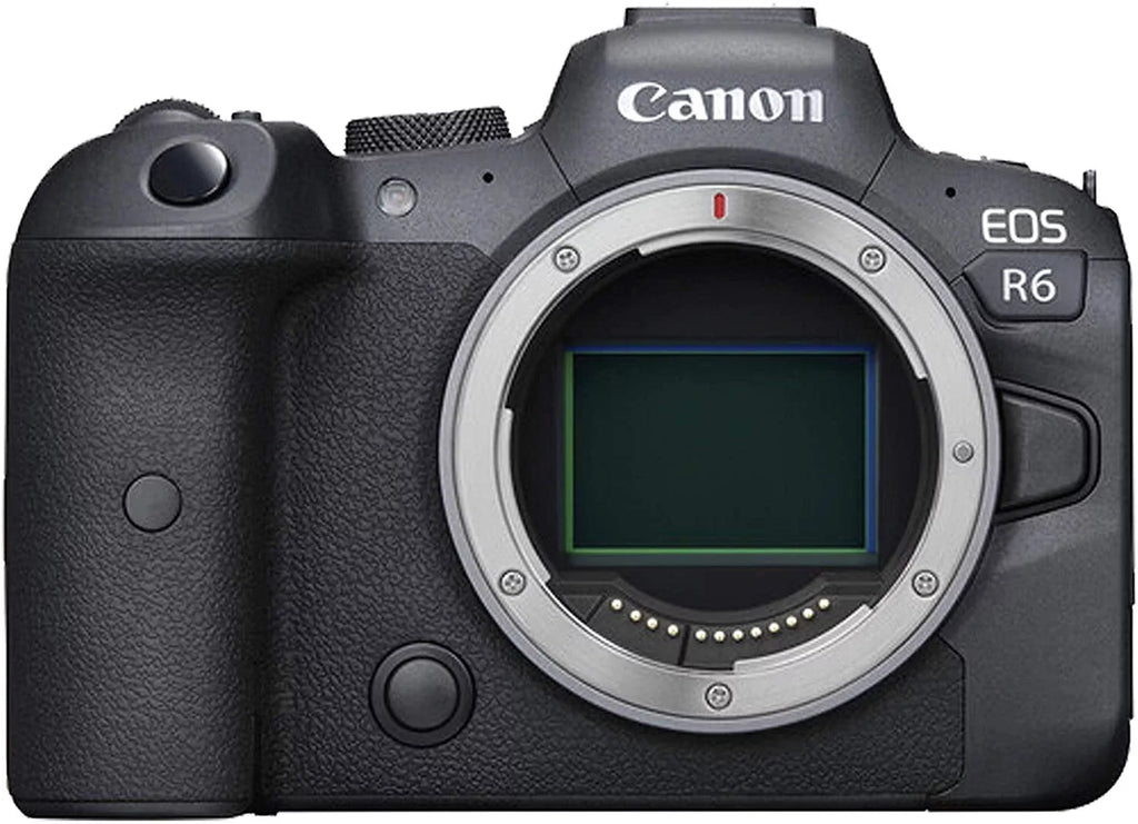 Canon EOS R6 Mirrorless Digital Camera with RF 24-105mm f/4-7.1 STM Lens + 75-300mm F/4-5.6 III Lens + 50mm f/1.8 STM Lens + 128GB Memory + Case + Tripod + Filters 43pc Bundle - Exclusive Design