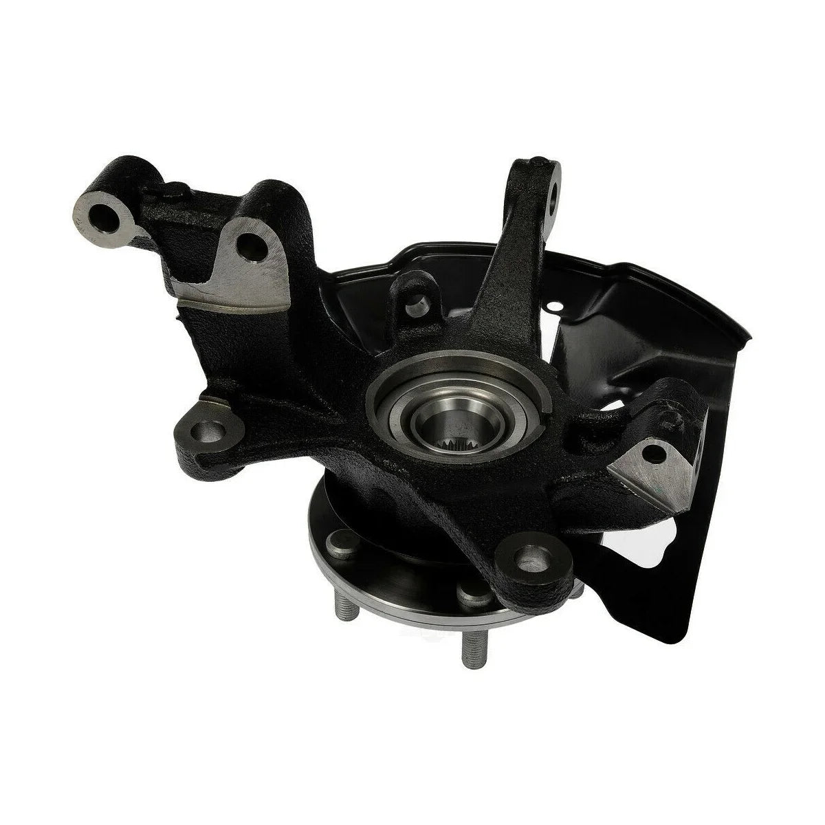 AutoShack Front Steering Knuckle and Wheel Bearing Hub Assembly 5 Lugs Passenger Side Replacement for 2007 2008 2009 2010 2011 2012 Mazda CX-7 2007-2013 2014 2015 CX-9 2.3L 2.5L 3.5L 3.7L V6 AWD FWD