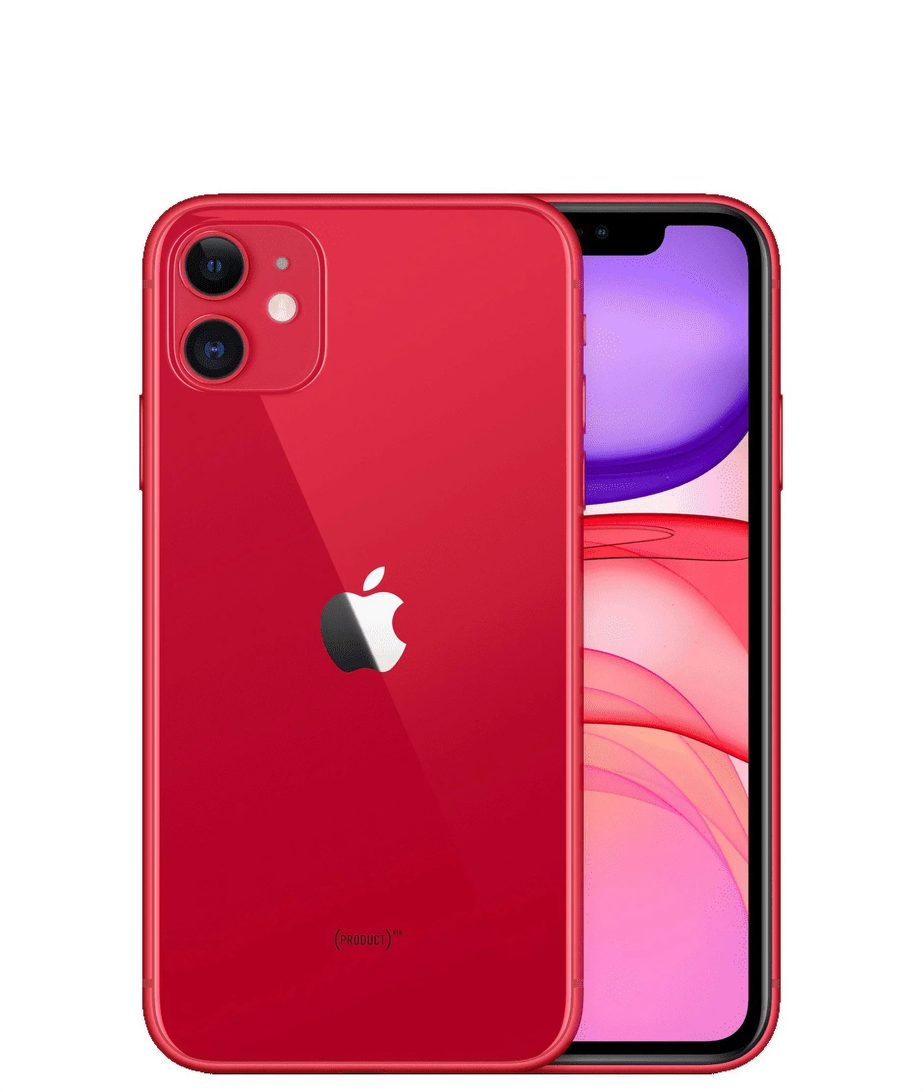 Pre-Owned Apple iPhone 11 - (PRODUCT) RED - smartphone - dual-SIM - 4G Gigabit Class LTE - 256 GB - CDMA / GSM - 6.1" - 1792 x 828 pixels (326 ppi) - Liquid Retina HD display (12 MP front camera) - 2x rear cameras - red (Fair) - Exclusive Design