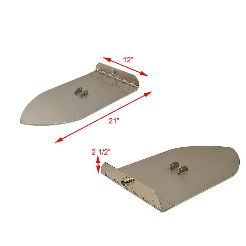 Ski Centurion Boat Trim Tabs R-2602 | Fineline 21 Inch (Pair) - Exclusive Design