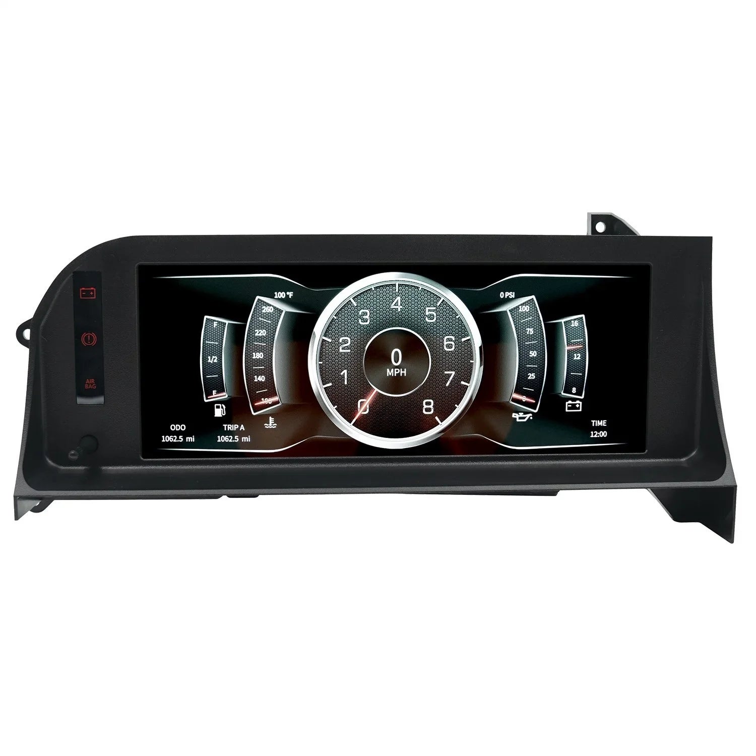 AUTO METER Meter 7007 Invision Direct Fit Digital Dash LCD 87-93 Ford Mustang Fox Black - Exclusive Design