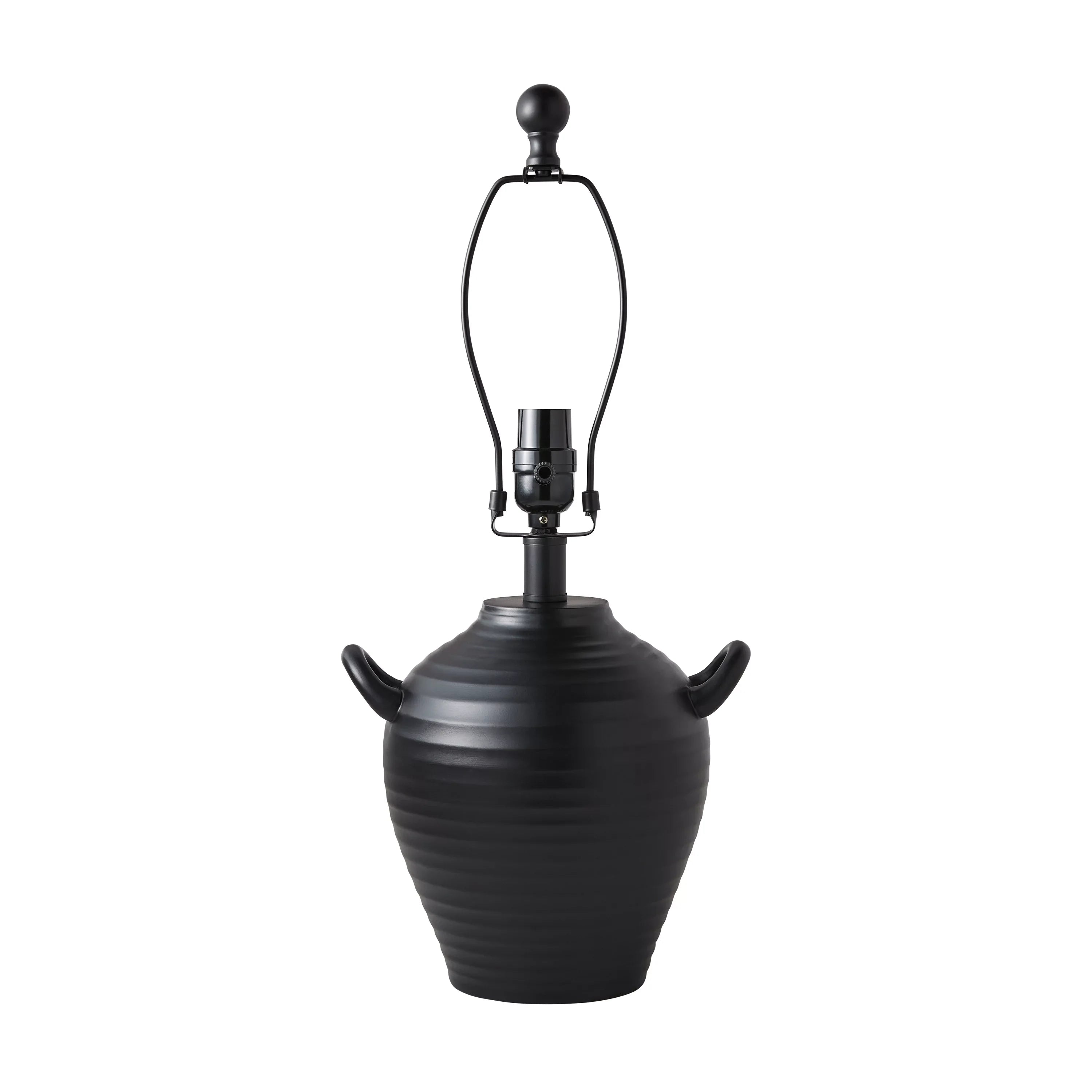 Stylish Better Homes & Gardens 20" Black Table Lamp with Shade by Dave & Jenny Marrs