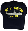 Stylish USS LEXINGTON CV-16 HAT USN NAVY SHIP BLUE GHOST ESSEX CLASS AIRCRAFT CARRIER