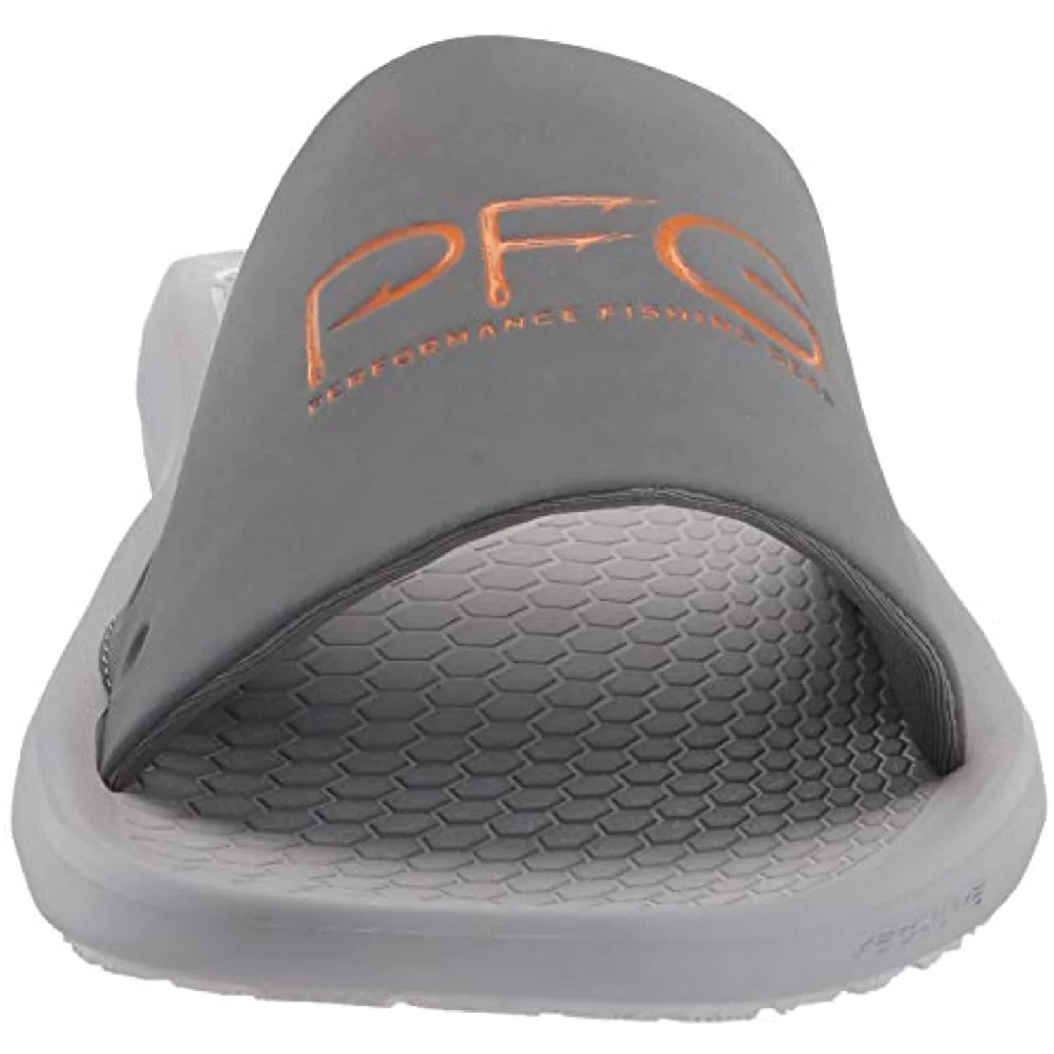 Columbia Men's Yachtrocker PFG Slide Sport Sandal, Ti Grey Steel/Lamp Orange, 9