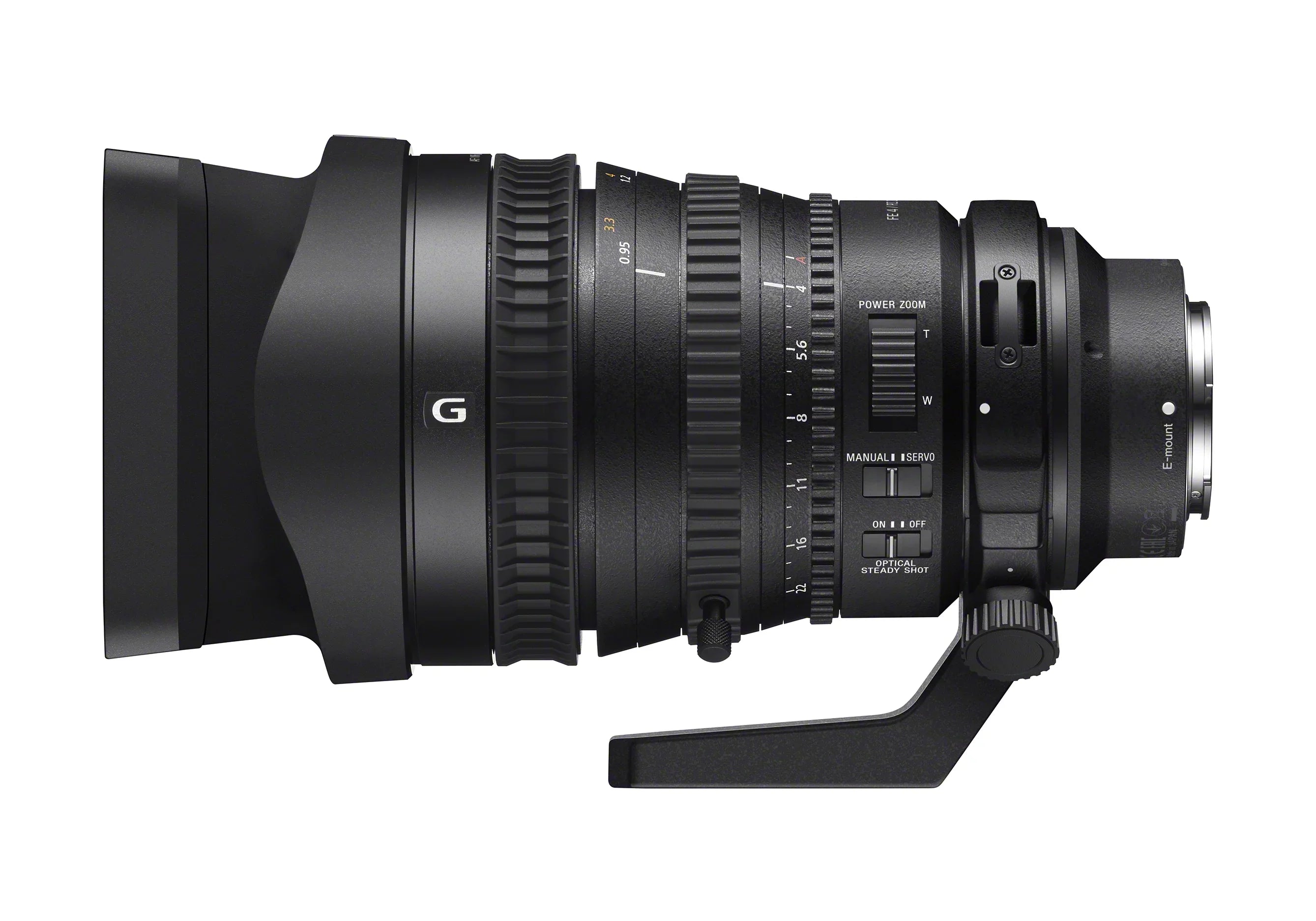SELP28135G FE PZ 28-135mm F4 G OSS E-mount Power Zoom Lens - Exclusive Design