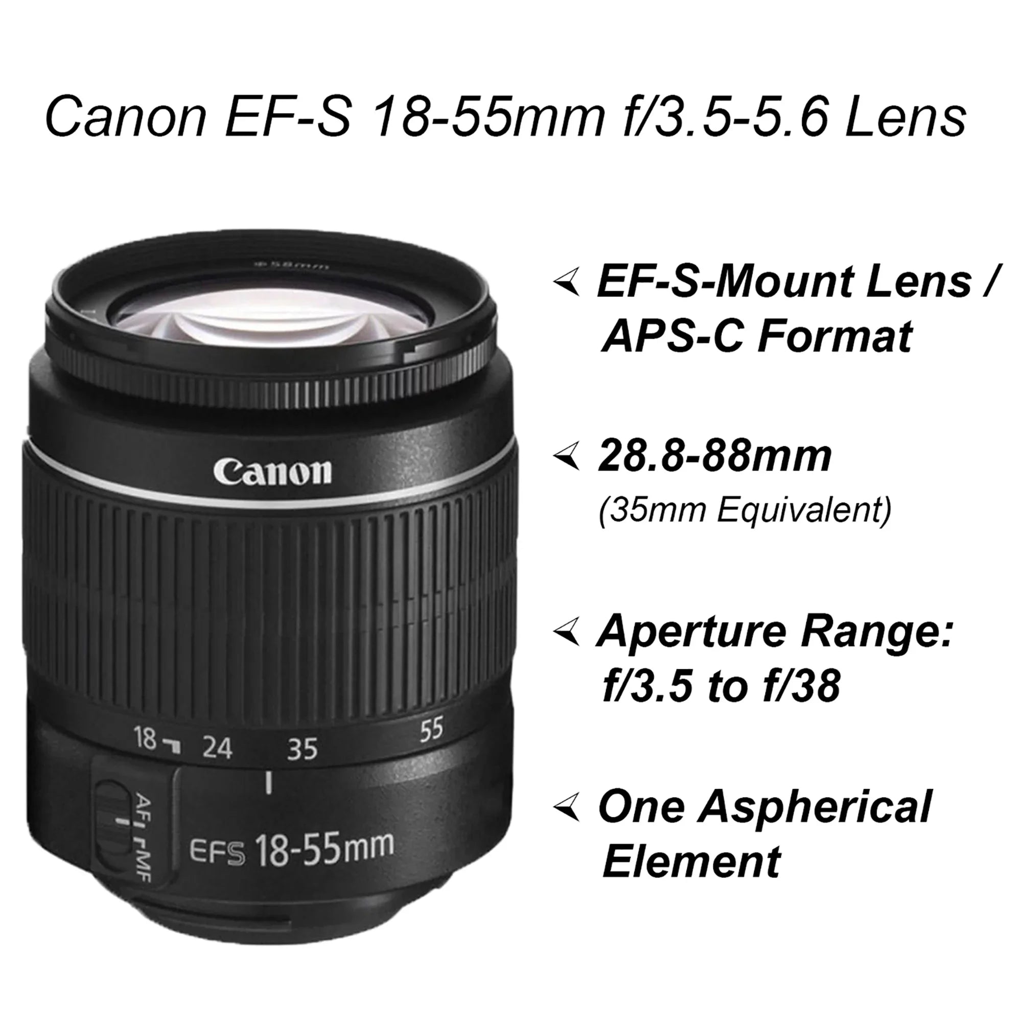 Canon EOS Rebel T100 / 4000D DSLR Camera with 18-55mm Lens, SanDisk 128GB Memory, Tripod, Backpack and ZeeTech Bundle