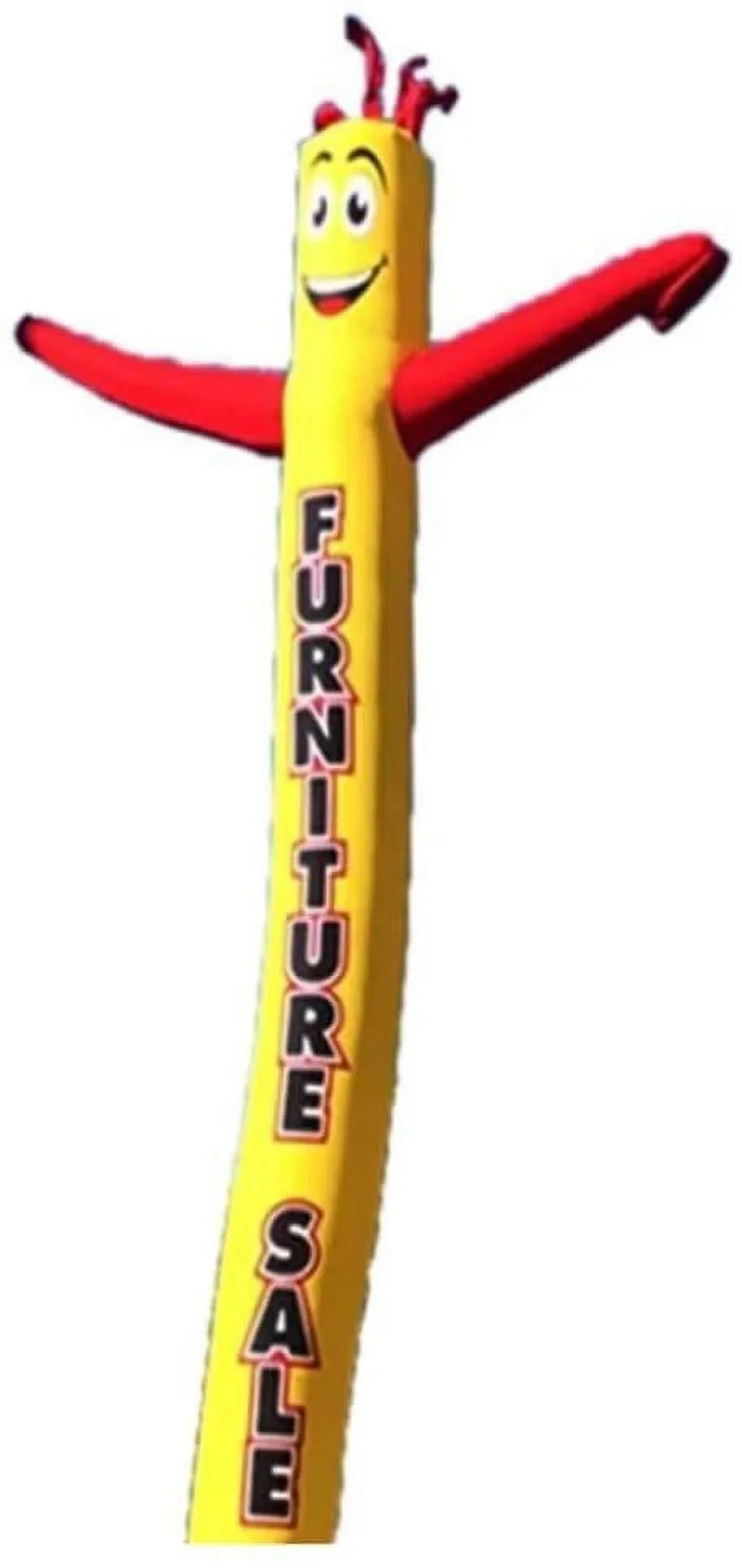 Cobb Promo Inflatable Tube Man 18ft - Furniture Sale (Yellow/Red) - Body only, Without air Blower