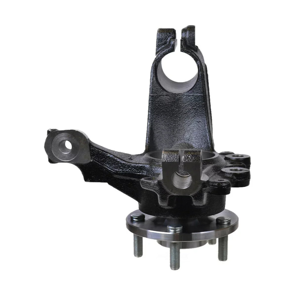 AutoShack Front Steering Knuckle and Wheel Bearing Hub Assembly 5 Lugs with ABS Driver Side Replacement for 2012 2013 2014 2015 2016 2017 2018 Ford Focus 2.0L FWD