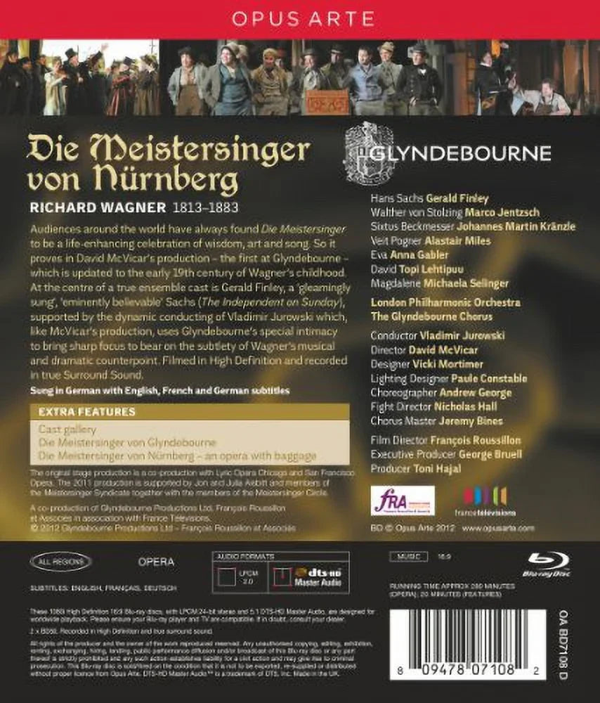 Stylish Die Meistersinger Von Nurnberg (Blu-ray)