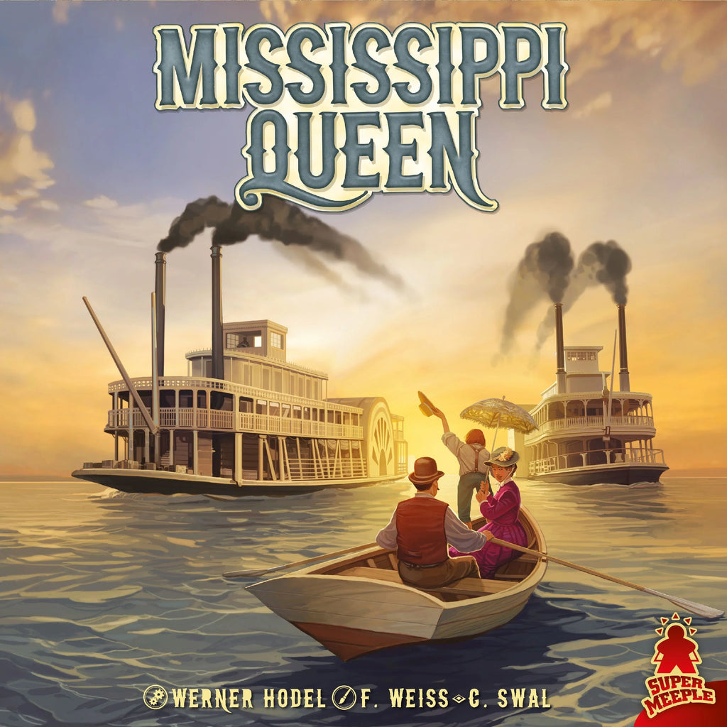 Stylish Mississippi Queen - Strategy Board Game