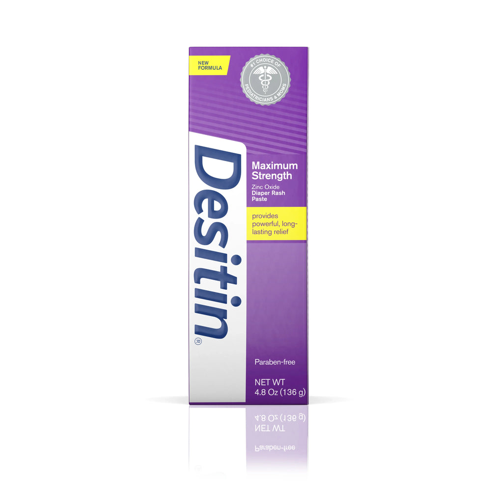 Stylish 6 PACK - Desitin Maximum Strength Paste Zinc Oxide Diaper Rush 4 Oz. each