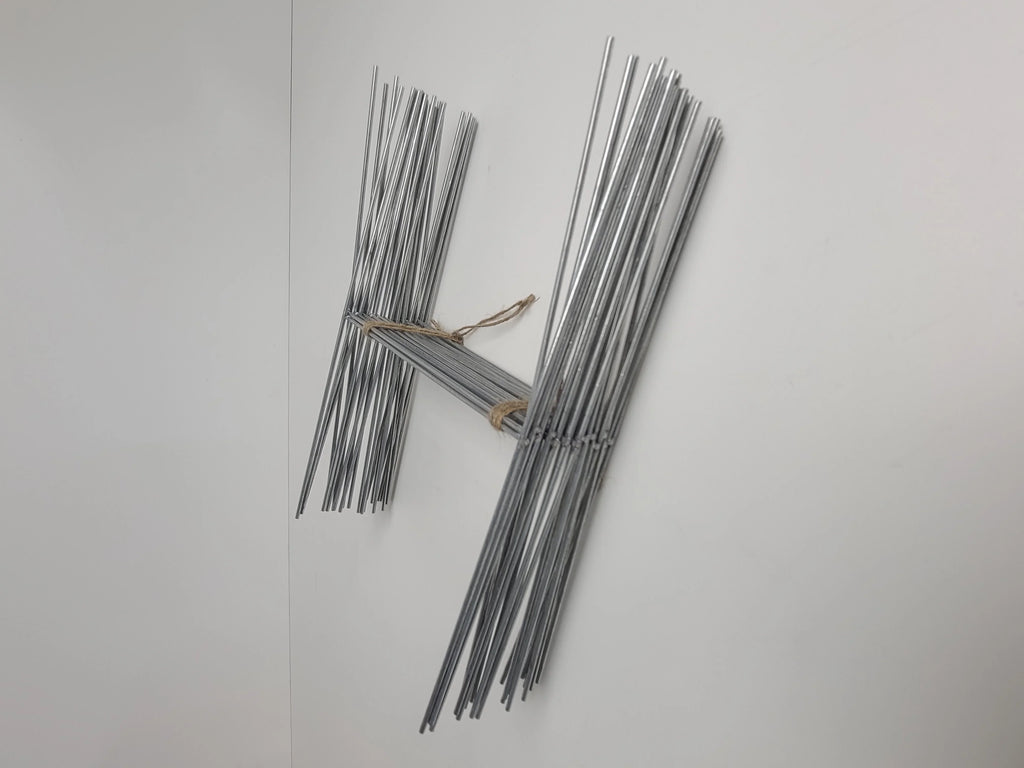 Pkg of 10 Metal Stake 15 Inch Tall Signs Stake 10 x 15 inch x 9 Gauge Galvanized Wire, Fit 4mm or 5mm Corrugated Signs, Metal Stake 15'' Tall 10'' Wide, Ship same day UPS (10Stake15'') - Exclusive Design