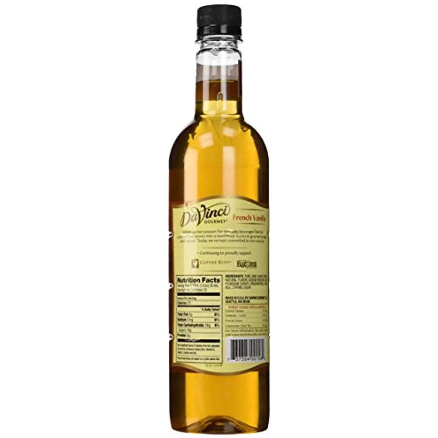 Da Vinci French Vanilla Syrup, 750 Ml - Exclusive Design