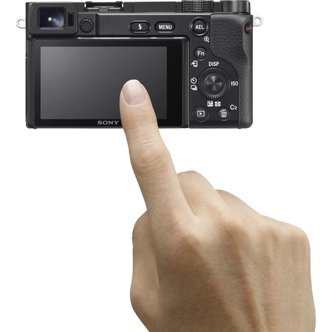 Sony Alpha ï¿½ï¿½6100 24.2 Megapixel Mirrorless Camera Body Only, Black