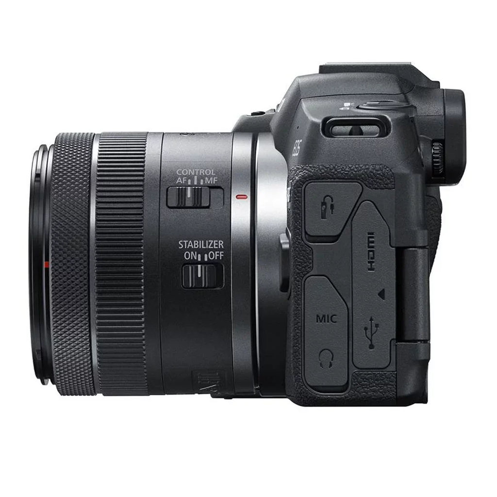 Canon EOS R8 Mirrorless Camera with RF 24-50mm Lens + SanDisk 32GB Memory Card + Case + LED Flash + ZeeTech Accessory Bundle - Exclusive Design