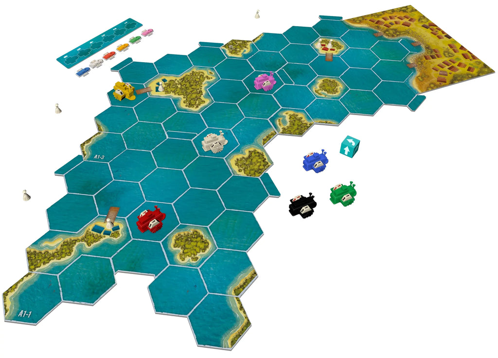 Stylish Mississippi Queen - Strategy Board Game