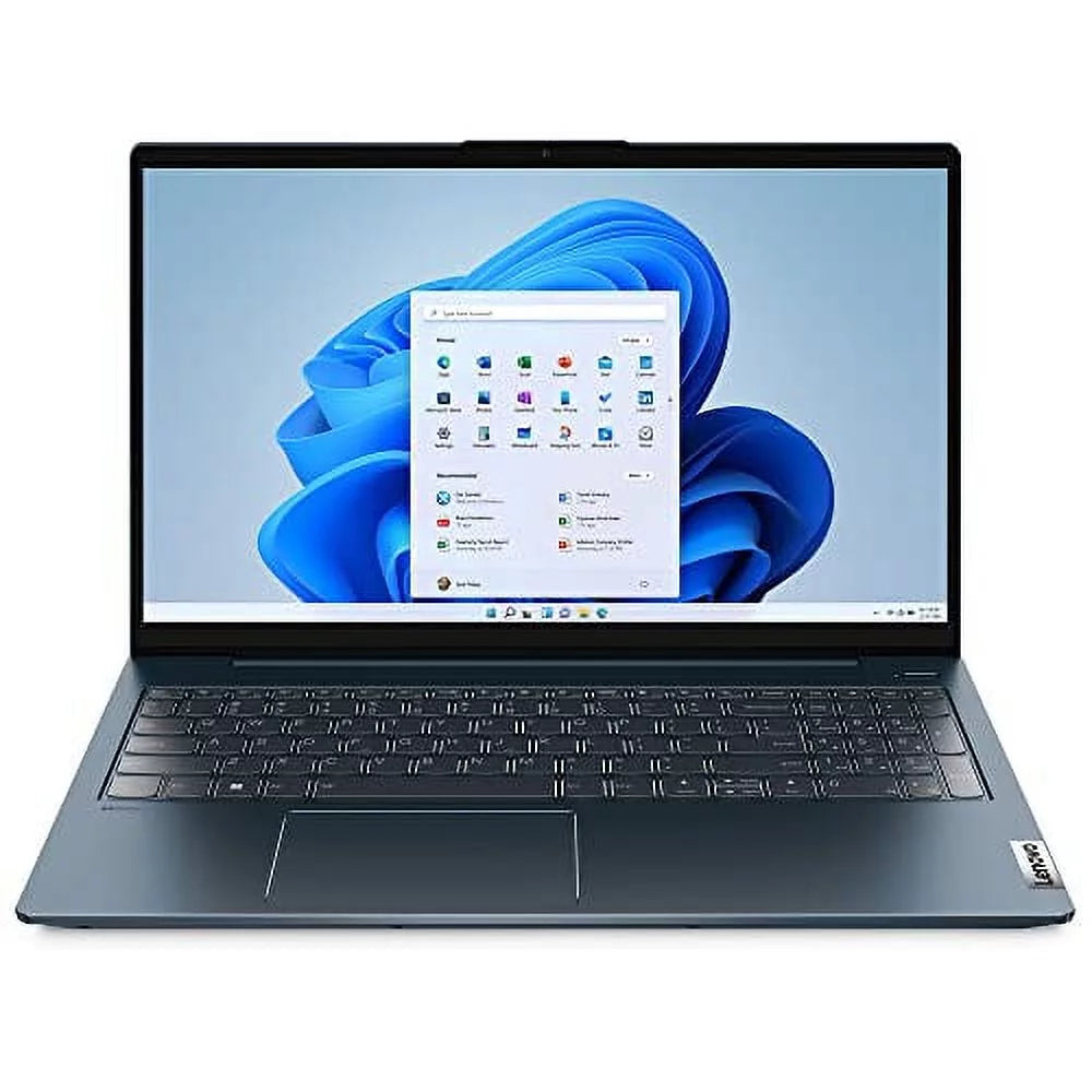 Stylish 2022 IdeaPad 5i Laptop 15.6'' FHD IPS Touchscreen 12th i7-1255U 10- Iris Xe Graphics 12GB DDR4 512GB SSD WiFi 6 Windows 11 Home w/ RATZK 32GB USB, Stone Blue (82SF0009US)