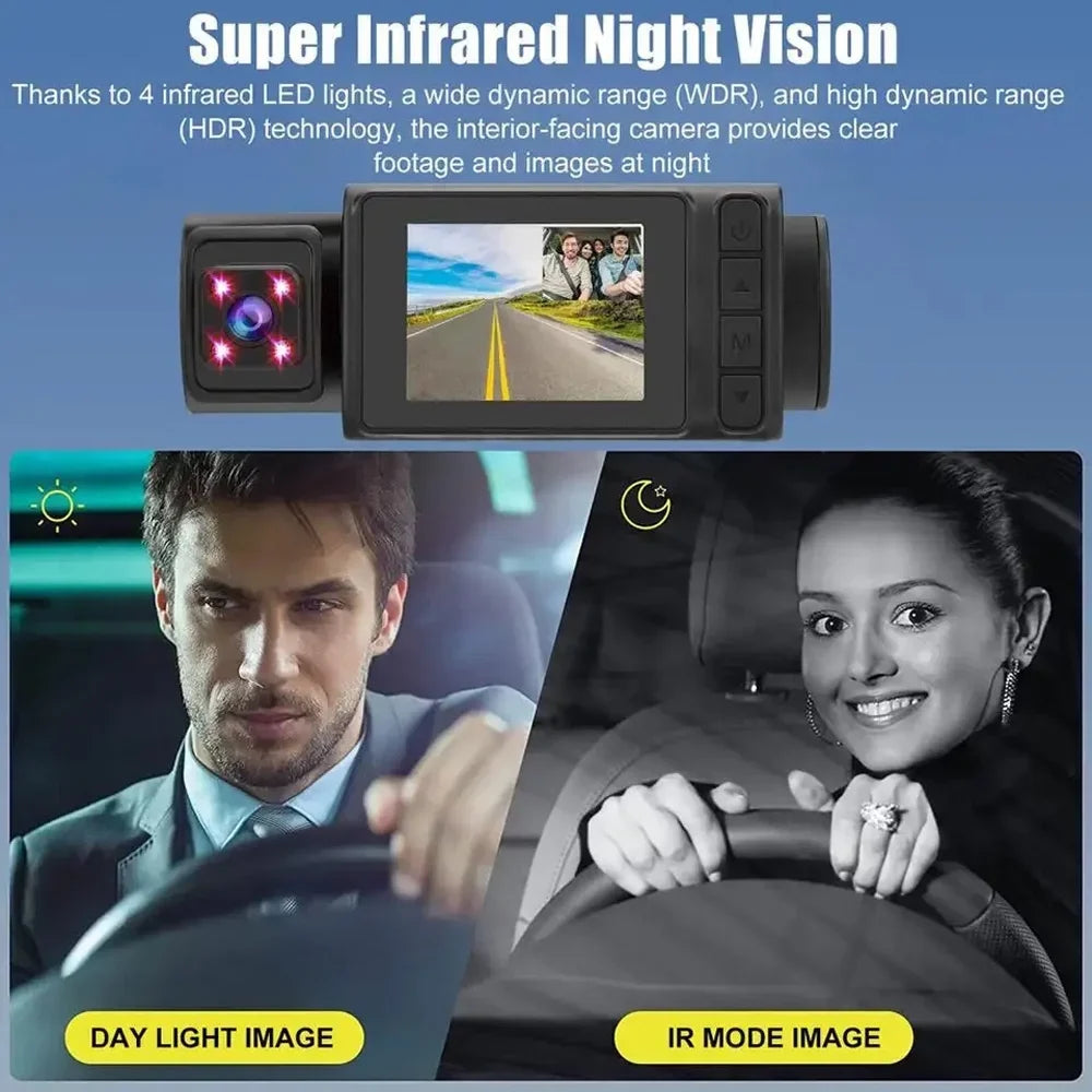 Stylish Dazzduo Auto 3 2 ty WENZI Recorder Camera 3 2 XIXIAN Recording , Car 3 2 QISUO Mirror 3 2 ERYUE Safety Camcorder Video Multi-Language Driving 2 in Clear Cam Rearview 3 Cameras Dash