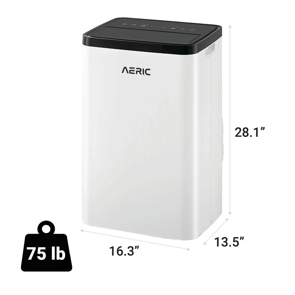 Aeric 10,000 BTU SACC (14,000 BTU ASHRAE) Portable Air Conditioner - Exclusive Design