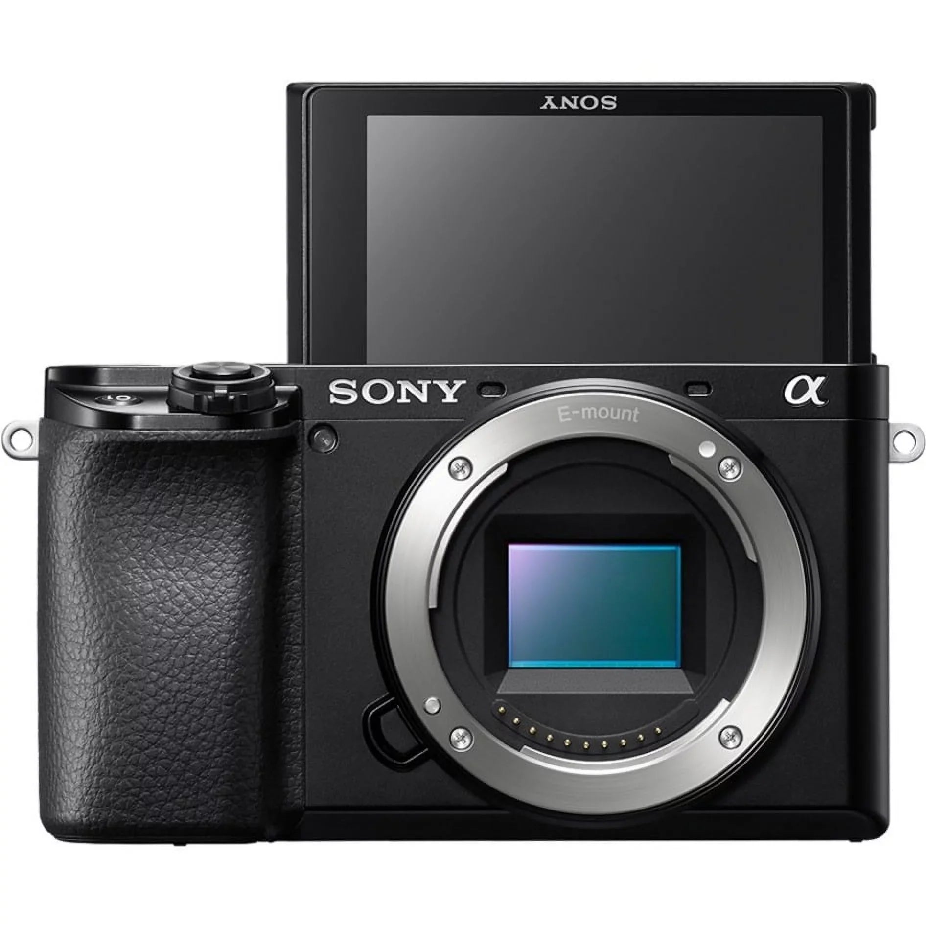 Sony Alpha ï¿½ï¿½6100 24.2 Megapixel Mirrorless Camera Body Only, Black