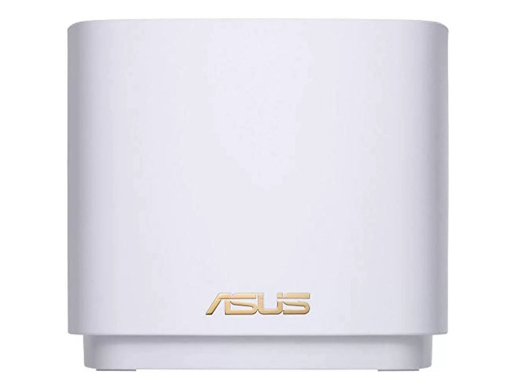 Stylish ZenWiFi AX1800 Dual-Band Mesh WiFi 6 System (XD4) - 3 Pack White, coverage up to 4,800 sq.ft & 25+ devices, 1800Mbps, AiMesh, Lifetime Free Internet Security, Parental Control, Easy Setup