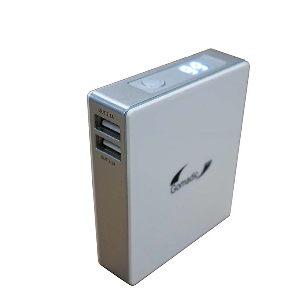 Stylish Gomadic High Capacity Rechargeable External Battery Pack suitable for the Samsung Galaxy S4 Mini - Portable Charger with TipExchange Technology