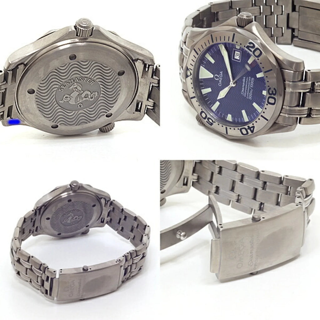 Pre-Owned OMEGA Men's Watch Seamaster Pro Divers 300 2231.80 Blue Dial Automatic Winding Finished (Good) - Exclusive Design