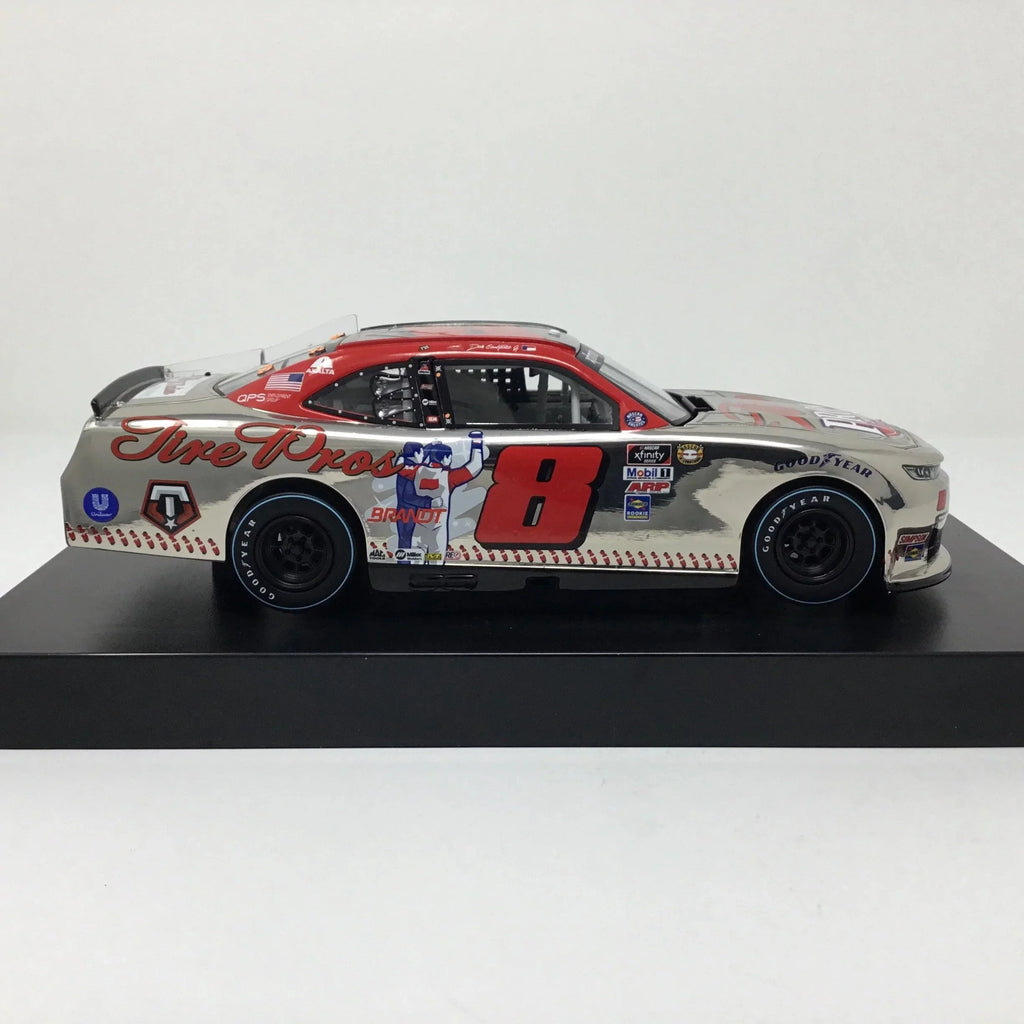 Josh Berry 2021 Tire Pros Throwback Color Chrome 1:24 Diecast