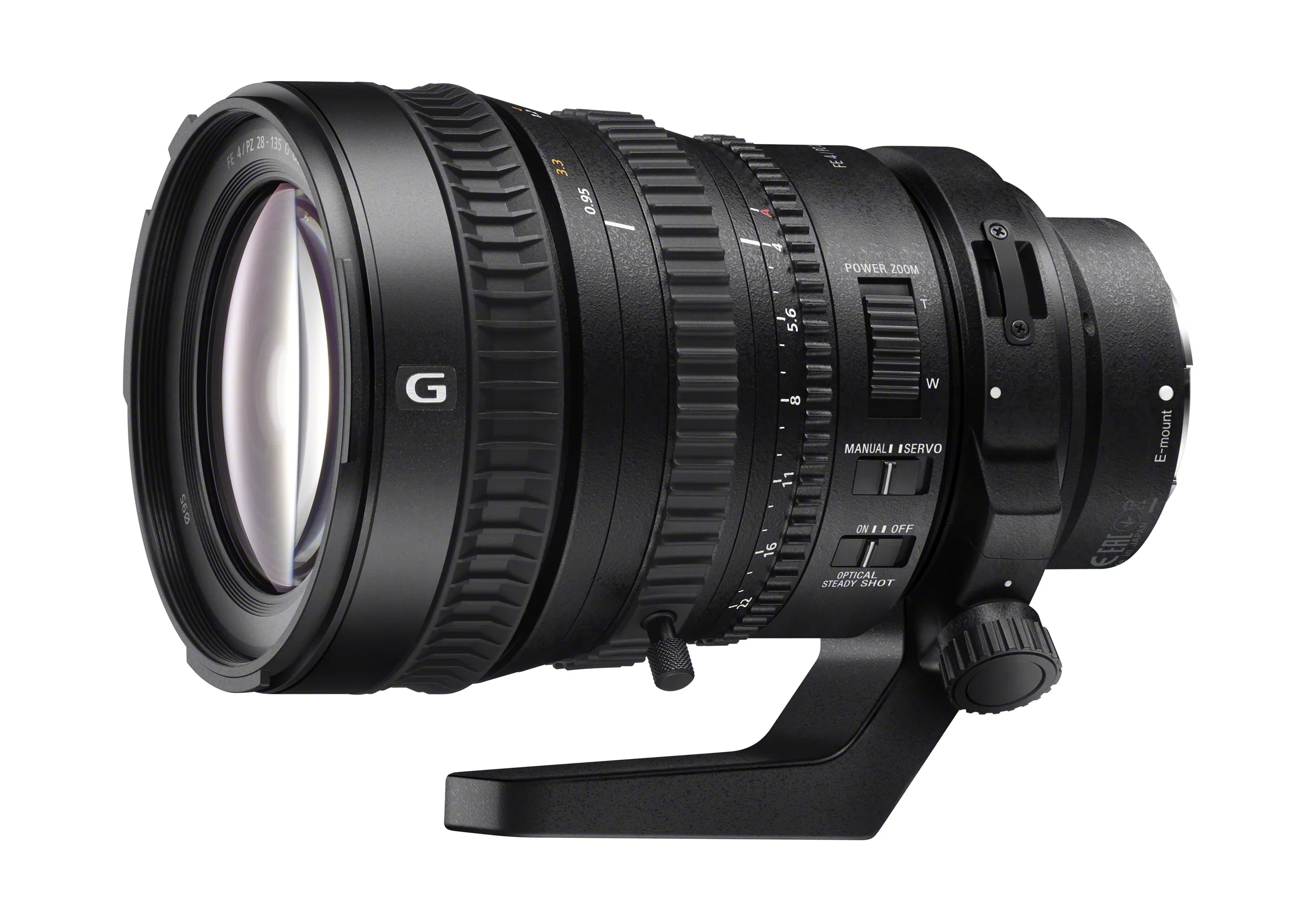 SELP28135G FE PZ 28-135mm F4 G OSS E-mount Power Zoom Lens - Exclusive Design