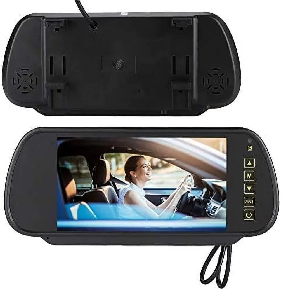 Bileeko Car Rear View Mirror 7 Inch LCD Vehicle Monitor Screen for Parking - Exclusive Design