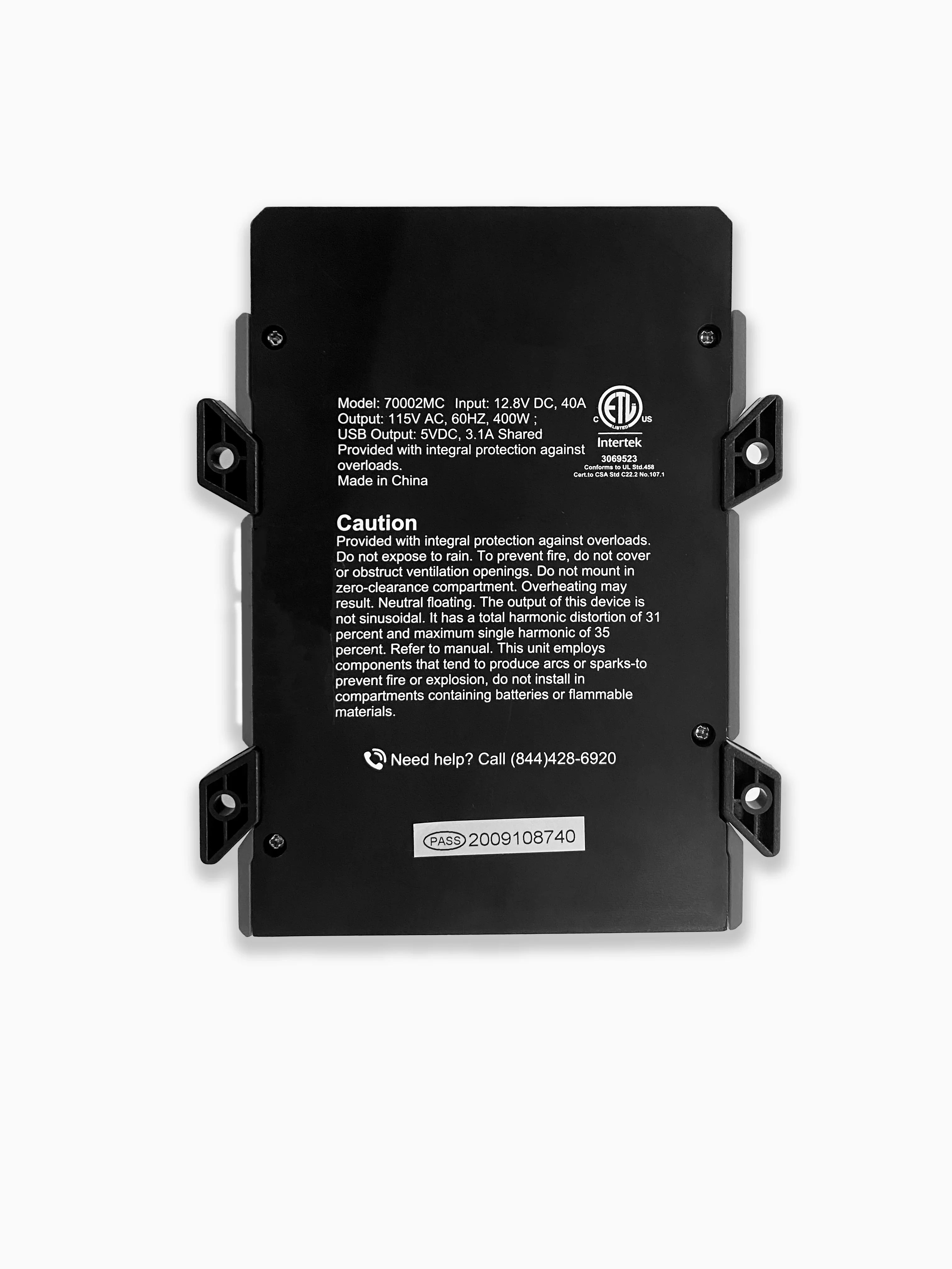 400 Watts Vehicle Power Inverter - Exclusive Design