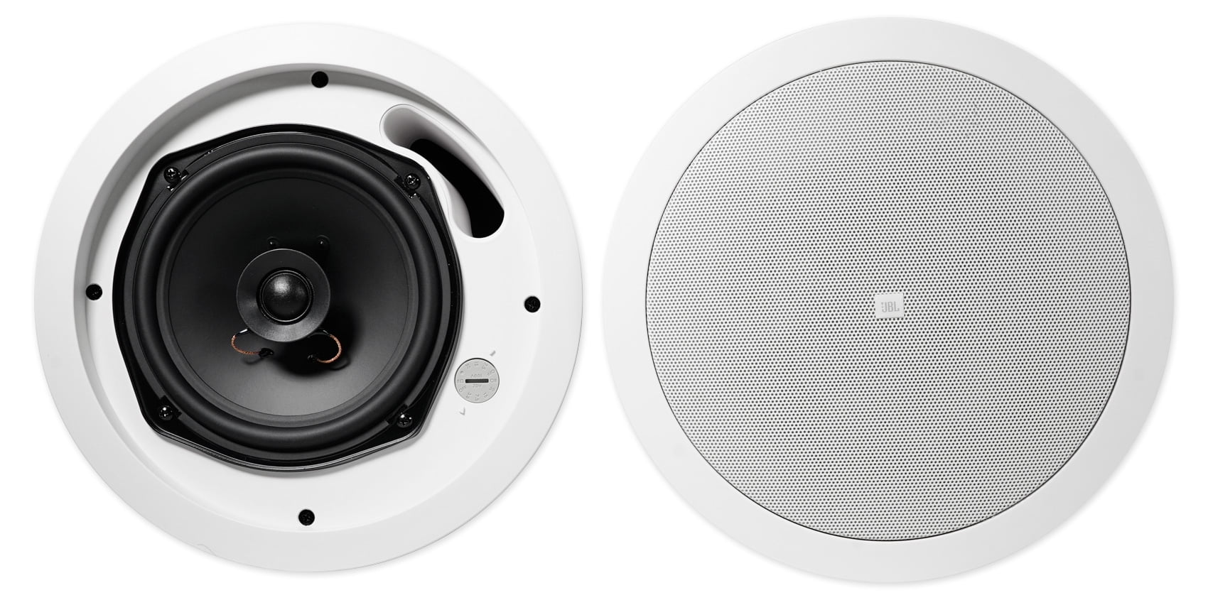 6-Zone Amp+4) 3.5" White Cube+2) JBL Pendant+Ceiling Speakers for Restaurant/Bar - Exclusive Design