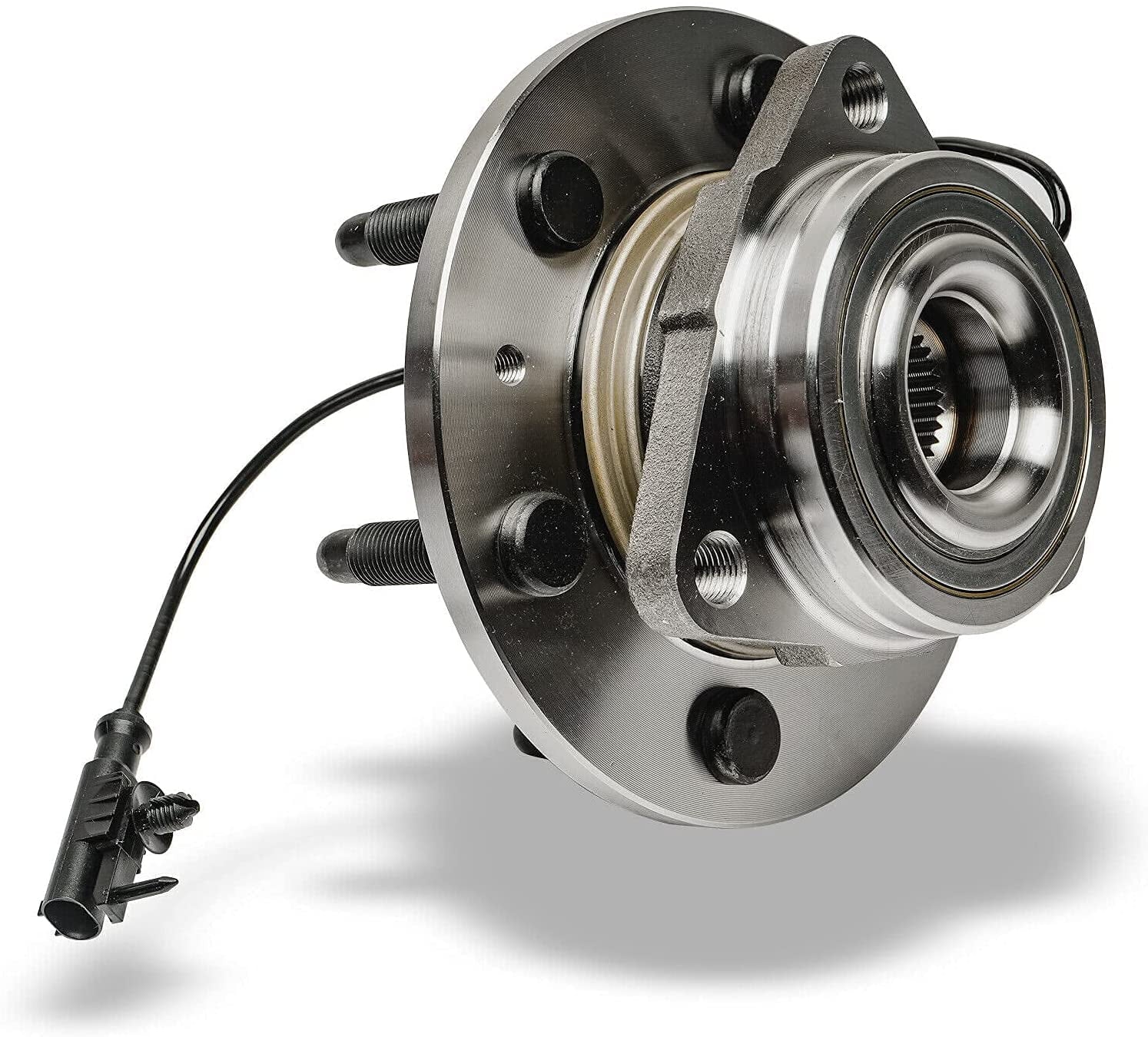 Detroit Axle - 4WD Front Wheel Bearing Hub for Chevy GMC Silverado Sierra Yukon XL 1500 Tahoe Avalanche Cadillac Escalade ESV EXT, Wheel Bearing & Hub Assembly Replacement