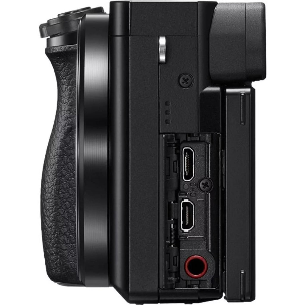 Sony Alpha ï¿½ï¿½6100 24.2 Megapixel Mirrorless Camera Body Only, Black