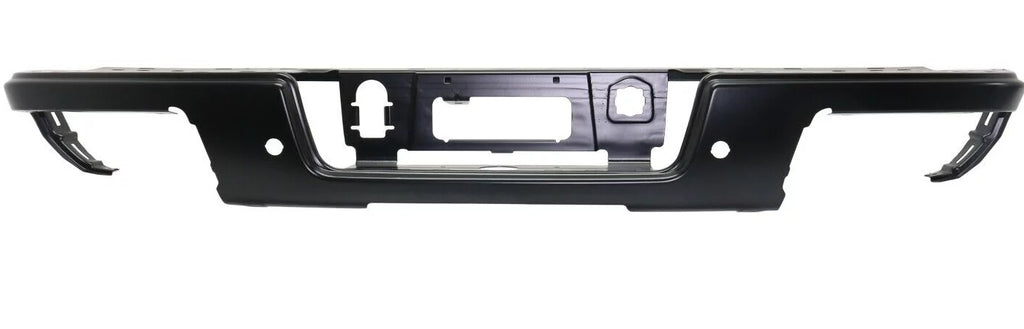 2019 2020 2021 2022 GMC Canyon Rear Bumper Face Bar (Black/ Paint to Match. with Parking Sensor)