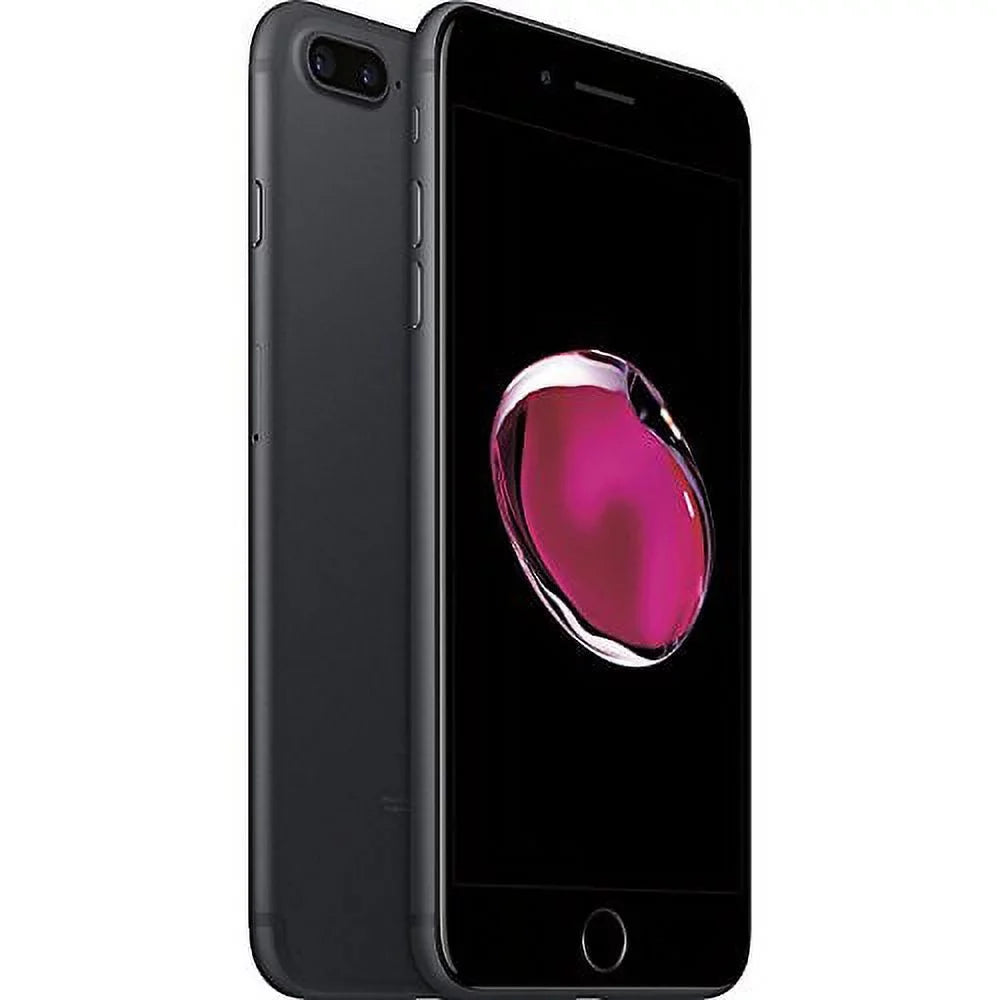 Restored Apple iPhone 7 Plus 32GB, Black - Locked Straight Talk/TracFone (Refurbished) - Exclusive Design