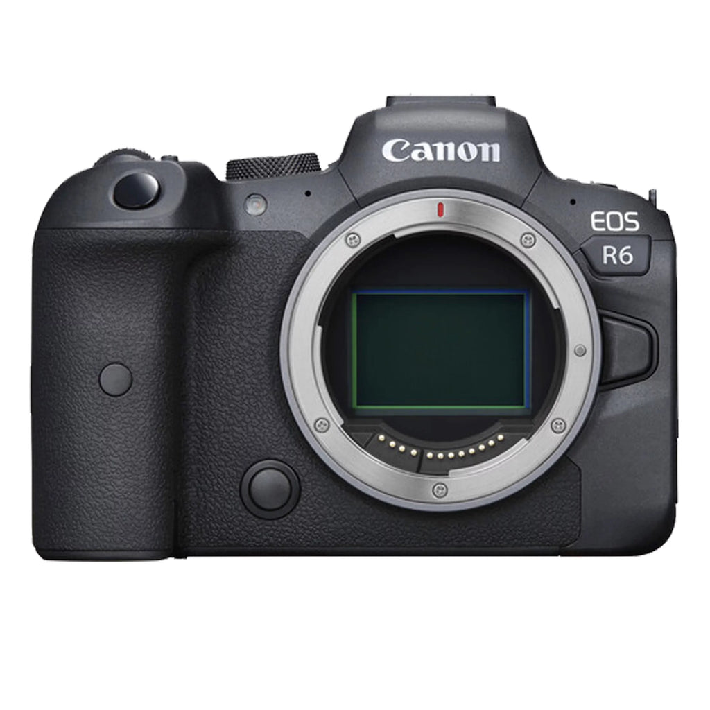 Stylish Canon EOS R6 Mirrorless Digital Camera W/ 24-105mm f/4-7.1 Lens+75-300mm F/4-5.6 III Lens+128GB Memory+Case+Filters+Tripod(26pc Bundle)