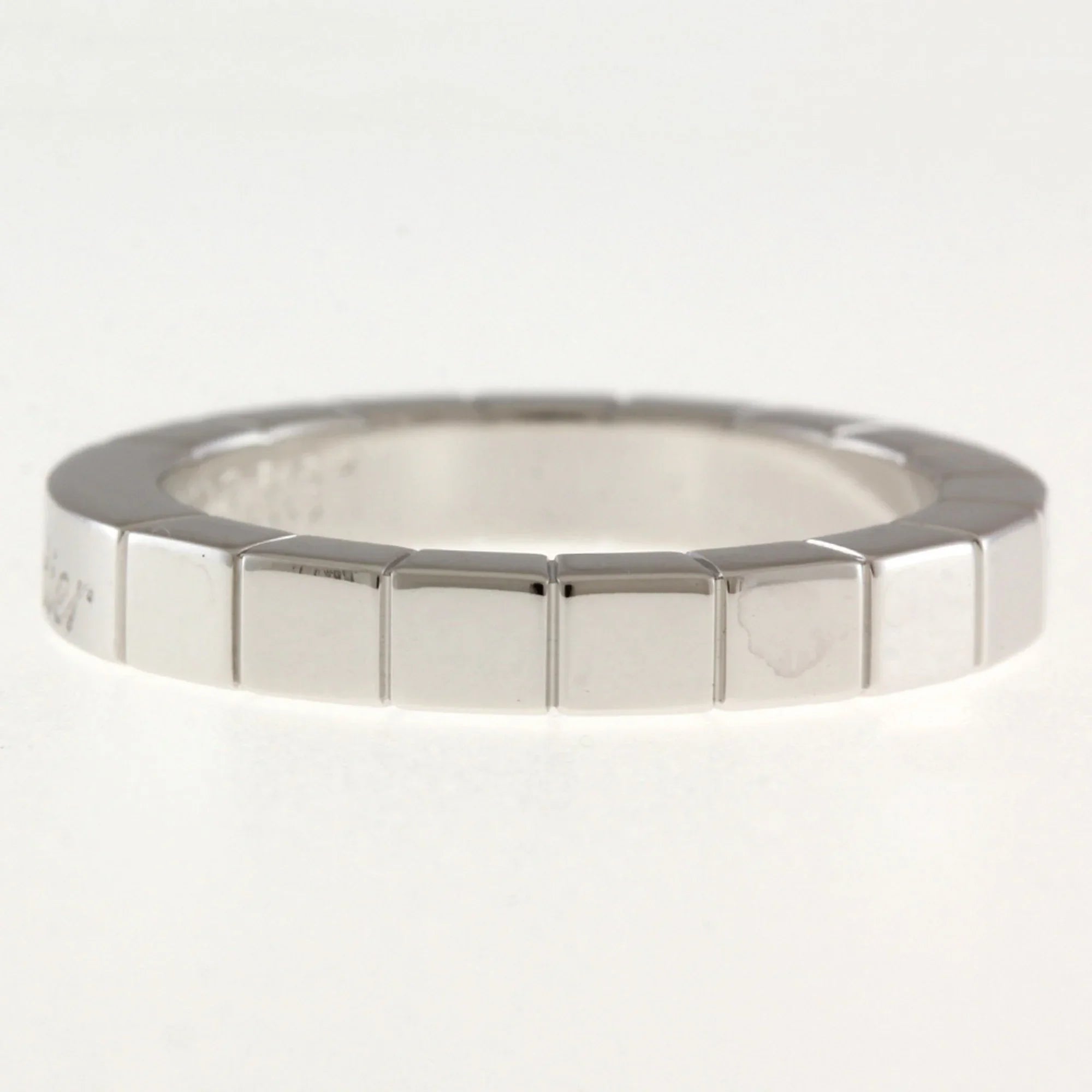 Pre-Owned Cartier Raniere Ring No. 8 18K K18 White Gold Women's CARTIER (Good) - Exclusive Design
