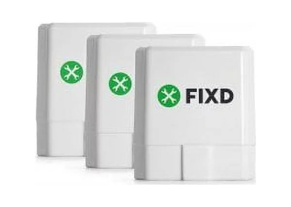 FIXD Bluetooth OBD2 Scanner for Car - Car Code Readers & Scan Tools for iPhone & Android - Wireless OBD2 Auto Diagnostic Tool to Check Engine & Fix All Cars & Vehicles â96 or Newer (3 Pack)